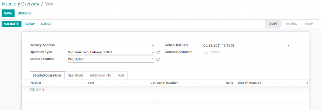  Odoo Inventory Management System