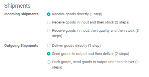  Odoo Inventory Management System
