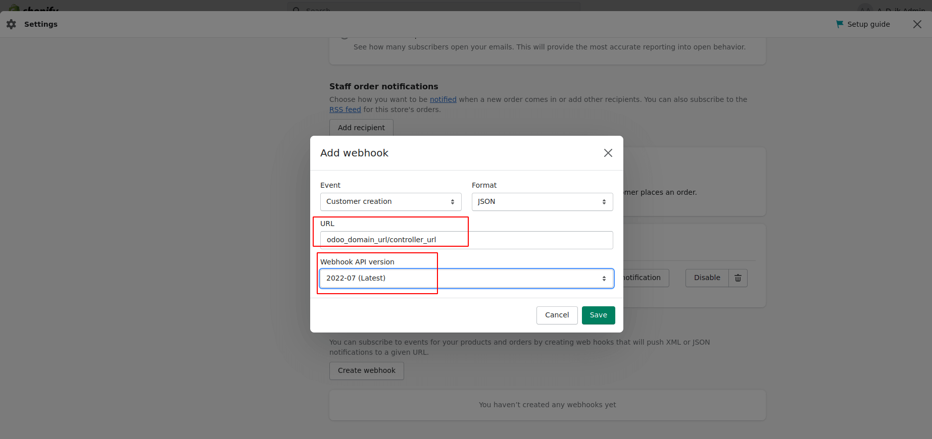 Odoo ERP integrate With Shopify