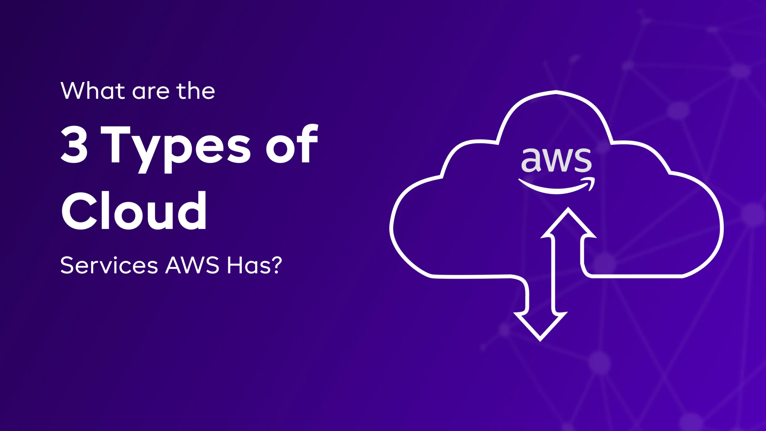 What are the 3 Types of Cloud Services AWS Has?