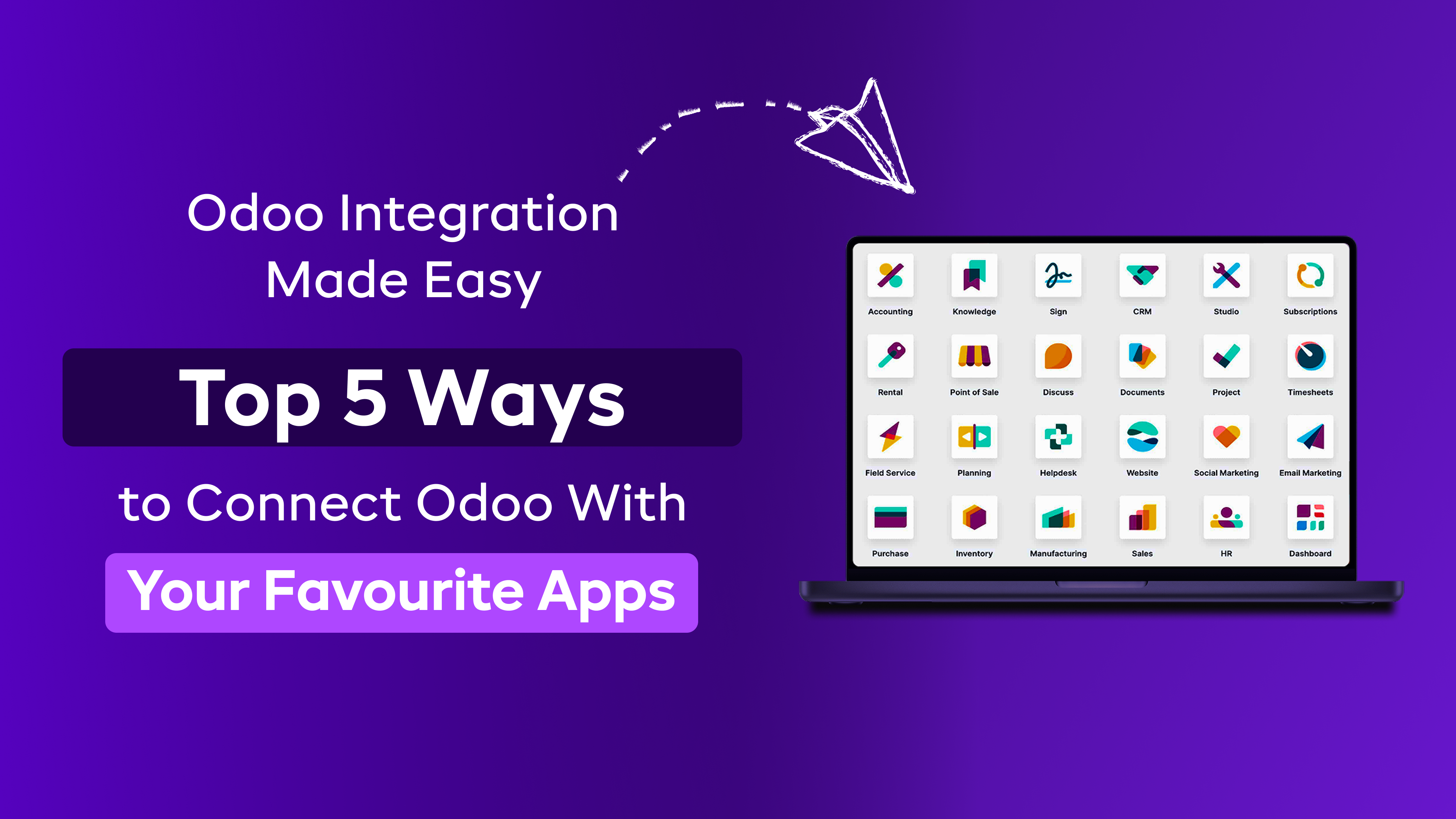 Odoo Integration Made Easy: Top 5 Ways to Connect Odoo With Your Favourite Apps Odoo
