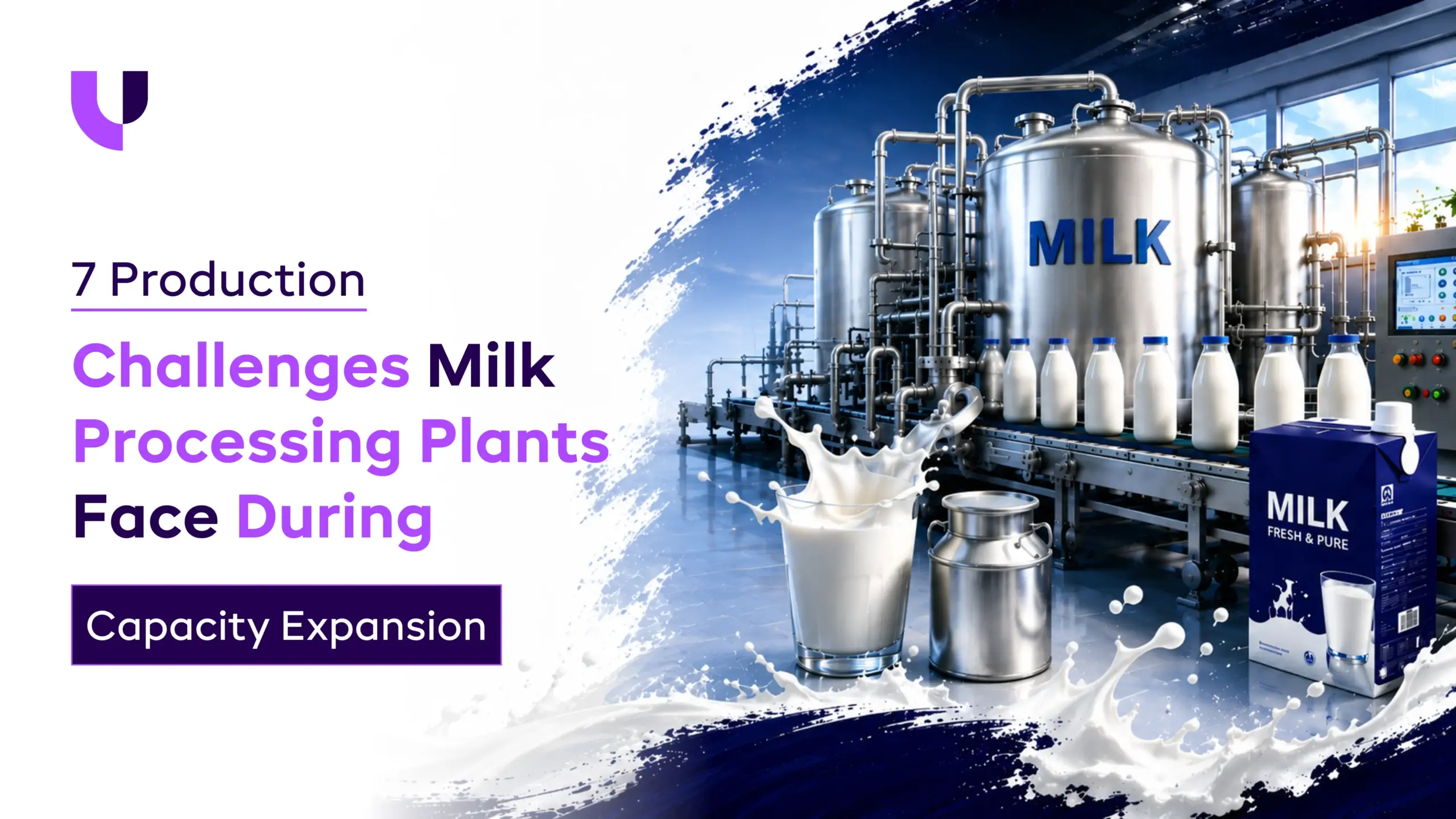 7 Production Challenges Milk Processing Plants Face During Capacity Expansion