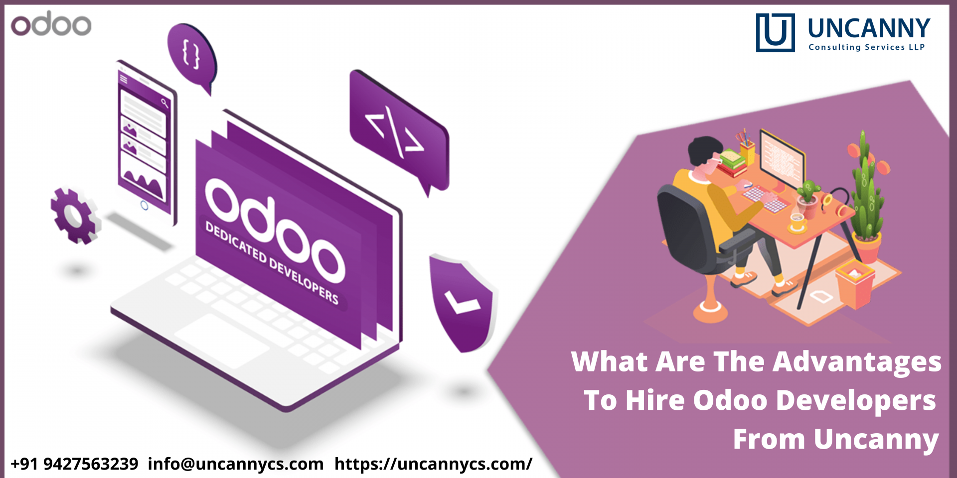 What Are The Advantages To Hire Odoo Developer From Uncanny