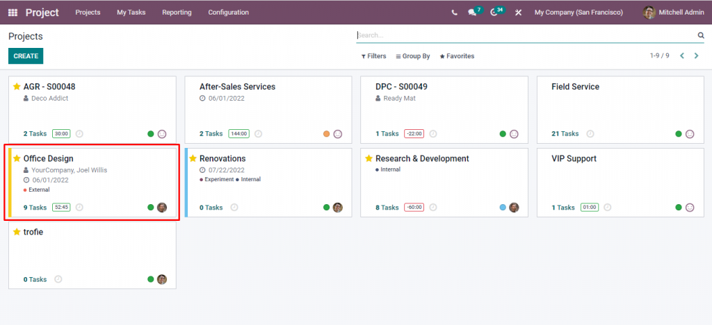 A Detailed Guide To Odoo Project Management Module