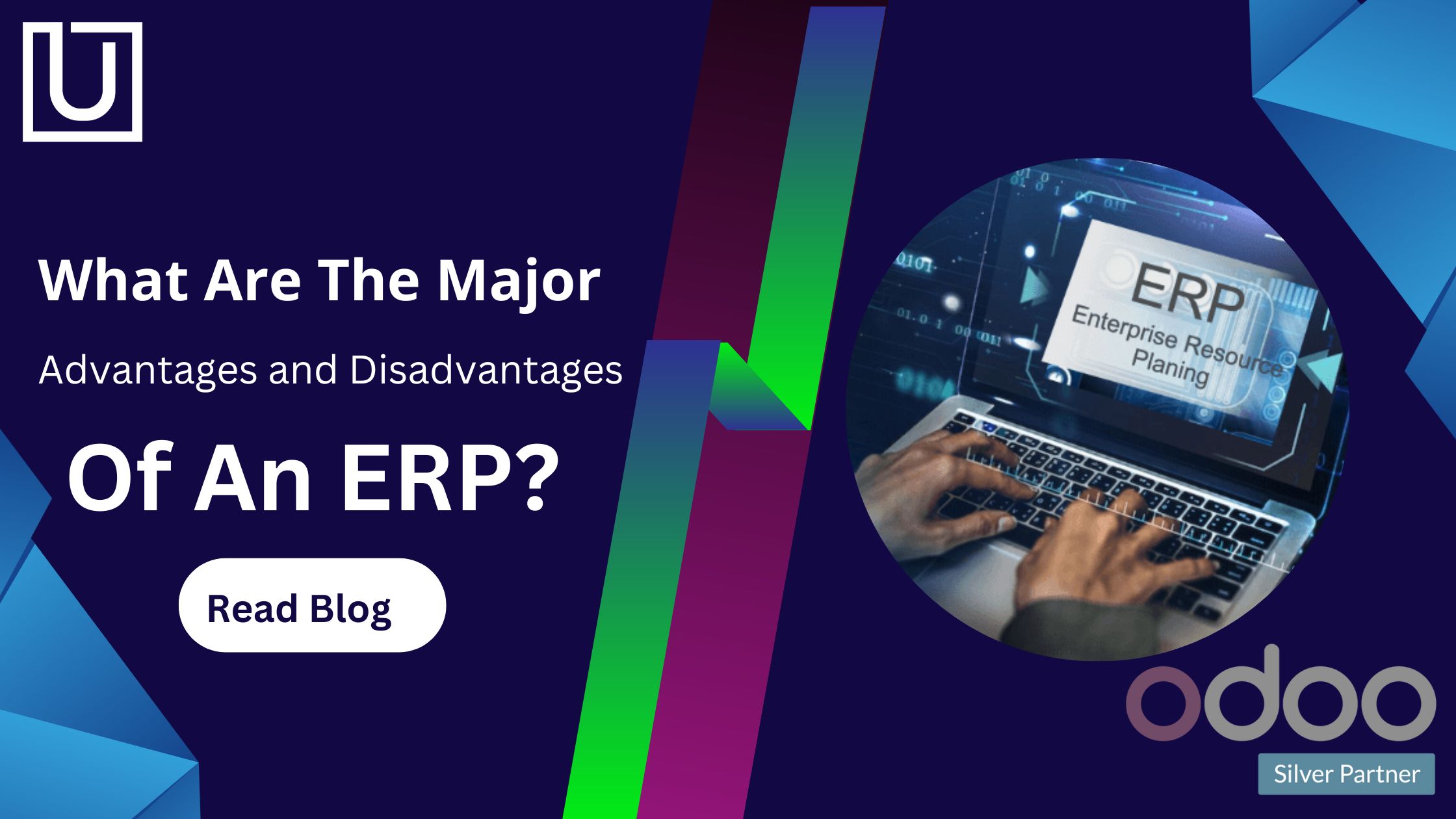What are the major advantages and disadvantages of an ERP?
