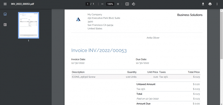 Ways to customize Invoices in the Odoo 16 Accounting Module