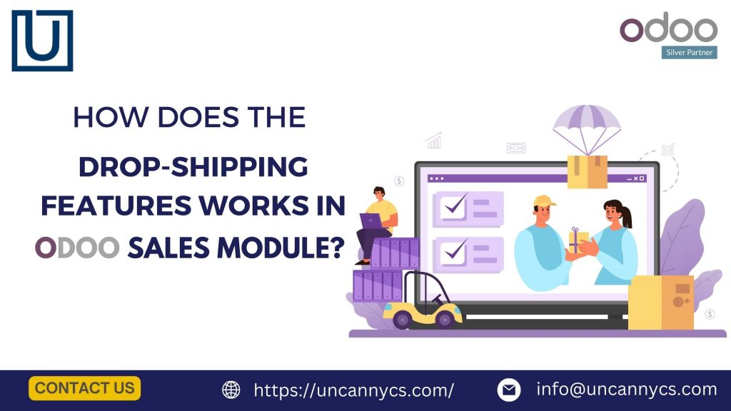 How Does the Drop-Shipping Features works in Odoo Sales Module?